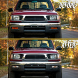 1995-1997 Toyota Tacoma 2wd/4wd Clear Bumper Lights