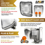 1998-2000 Toyota Tacoma Clear Bumper Lights