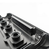 Billet B Series Vented Valve Cover Baffle B16 B18 AN10 For Honda Acura DOHC Vtec