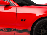 Speedform 3.7l V6 Fender Emblem; Black (Universal; Some Adaptation May Be Required)