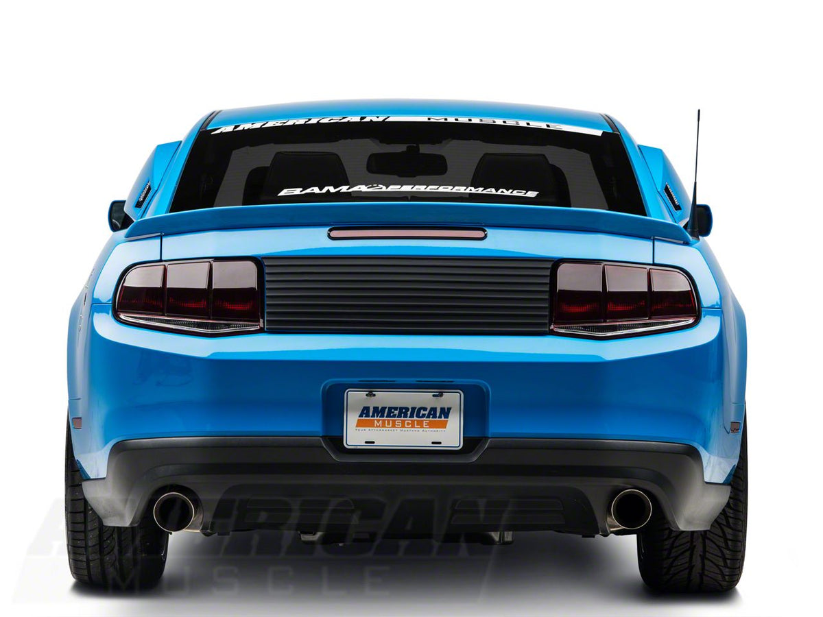 SpeedForm Third Brake Light Trim; Black (10-14 Mustang GT, V6)