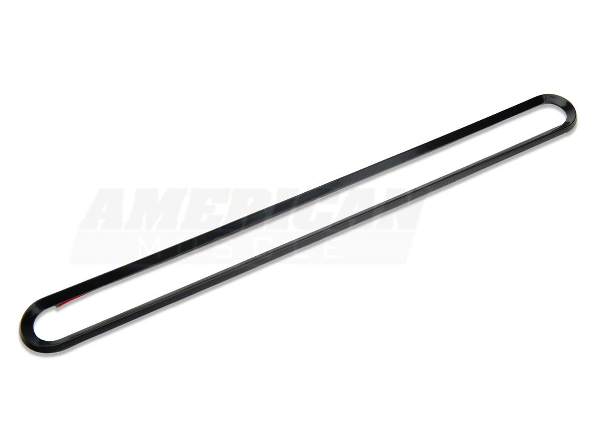 SpeedForm Third Brake Light Trim; Black (10-14 Mustang GT, V6)