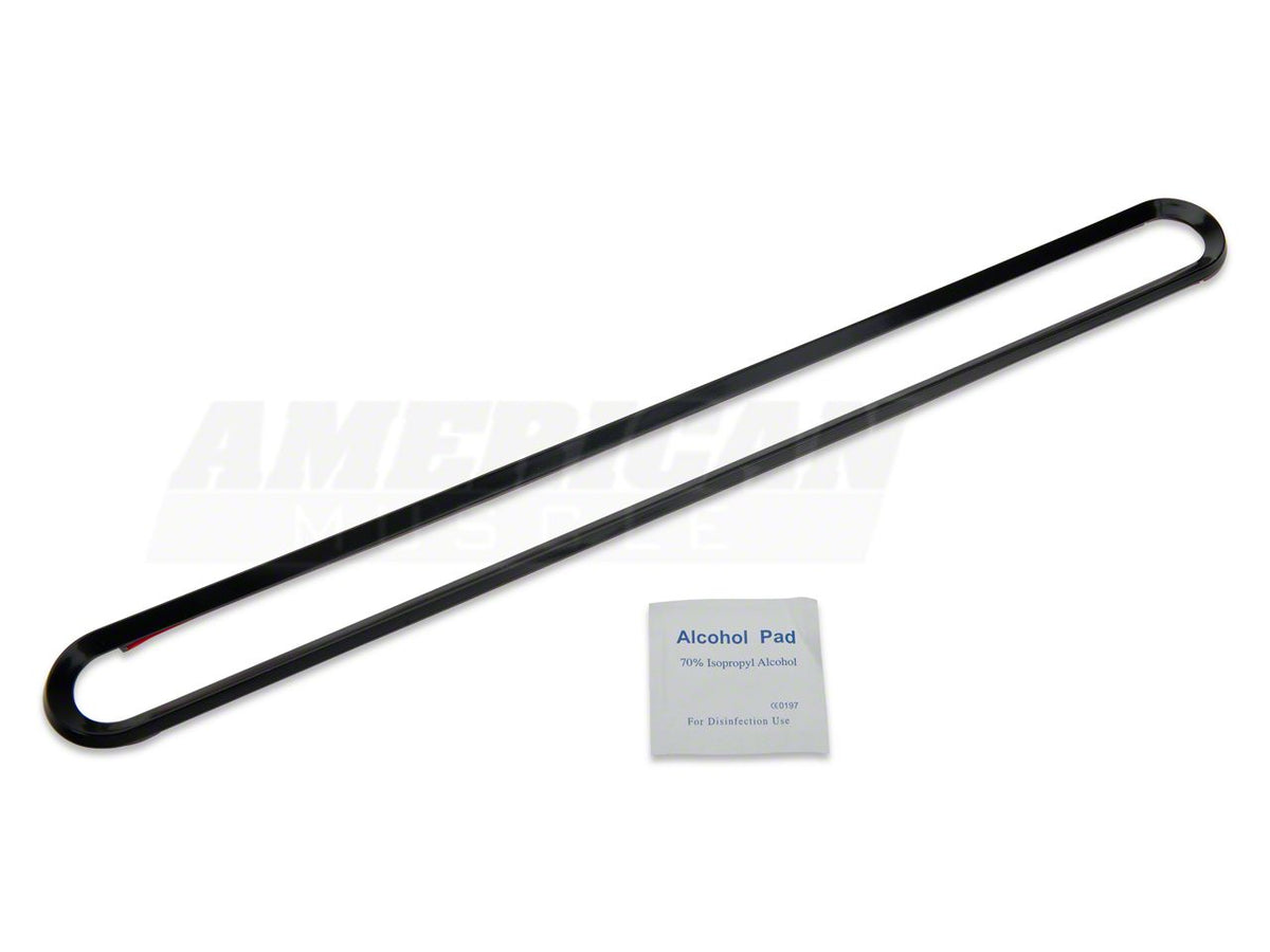 SpeedForm Third Brake Light Trim; Black (10-14 Mustang GT, V6)