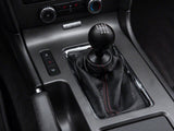 SpeedForm Modern Billet Retro Style 6-Speed Shift Knob; Black (11-14 Mustang GT, V6)