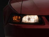Raxiom Axial Series Oe Style Headlights; Black Housing; Smoked Lens (99-04 Mustang)