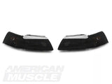 Raxiom Axial Series Oe Style Headlights; Black Housing; Smoked Lens (99-04 Mustang)
