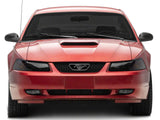 Raxiom Axial Series Oe Style Headlights; Black Housing; Smoked Lens (99-04 Mustang)