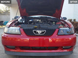 Raxiom Axial Series Oe Style Headlights; Black Housing; Smoked Lens (99-04 Mustang)