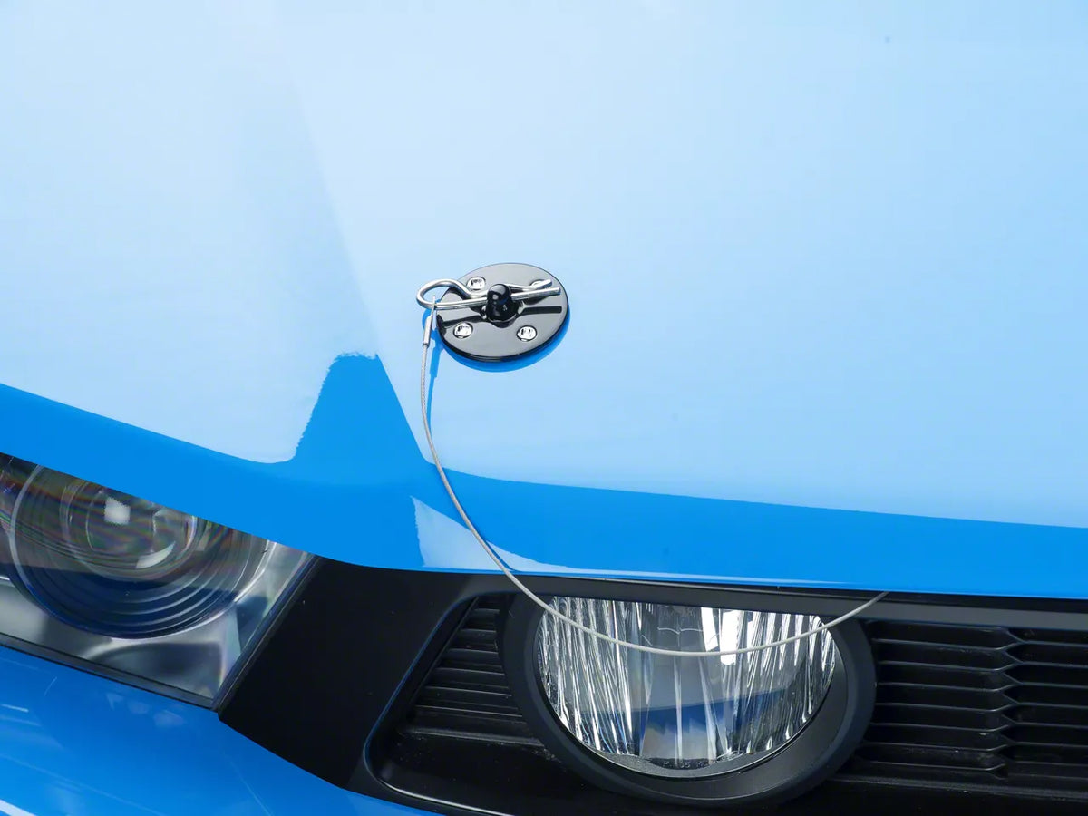 Mmd Headlight Splitters; Matte Black (13-14 Mustang)