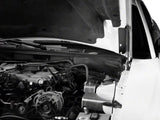 Mmd Bolt On Hood Strut Kit; Black (94-98 Mustang)