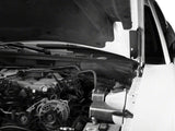MMD Bolt On Hood Strut Kit; Black (99-04 Mustang)
