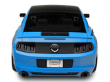 SEC10 Rear Decklid Accent Decal; Gloss Black (10-14 Mustang)