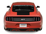 SEC10 Rear Decklid Accent Decal; Gloss Black (15-23 Mustang)