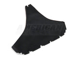 SpeedForm Premium Black Leather Shift Boot; Red Stitch (05-09 Mustang w/ Manual Transmission)