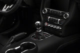 SpeedForm Premium Black Leather Shift Boot; Red Stitching (15-23 Mustang, Excluding GT500)