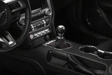 SpeedForm Premium Black Leather Shift Boot; Red Stitching (15-23 Mustang, Excluding GT500)