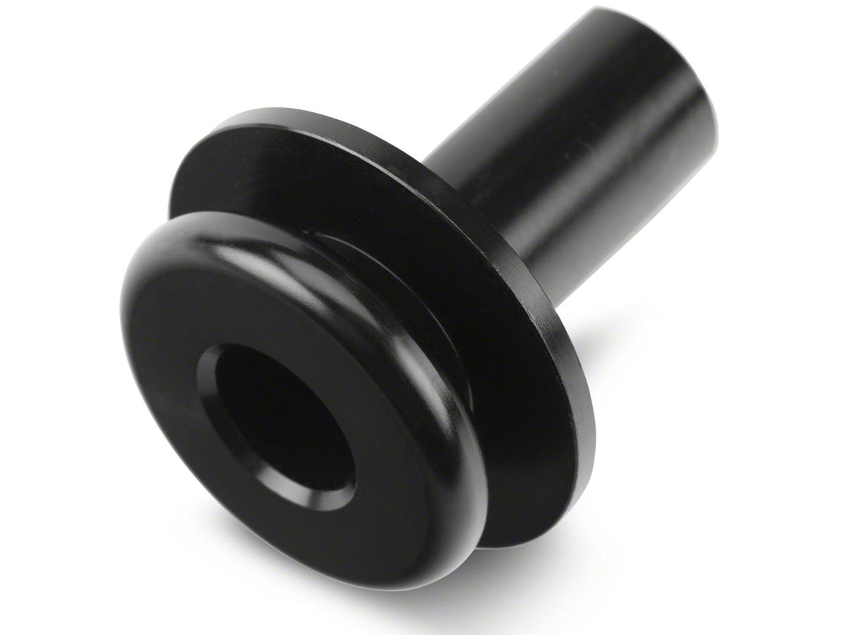 SpeedForm Modern Billet Retro Style 5-Speed Shift Knob; Black (05-10 Mustang GT, V6)