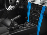 SpeedForm Modern Billet Retro Style 5-Speed Shift Knob; Black (05-10 Mustang GT, V6)