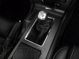 SpeedForm Premium Black Leather Shift Boot; White Stitching (10-14 Mustang w/ Premium Package)