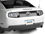 Mmd Tail Light Trim; Matte Black (10-12 Mustang)