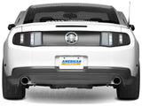 Mmd Tail Light Trim; Matte Black (10-12 Mustang)