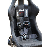 Bull Boost Universal 4 Point Camlock Quick Release Racing Seat Belt Harness