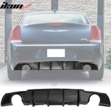 2015-2024 Chrysler 300 4 Shark Fin Style Rear Diffuser Lip PP