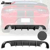 Rear Diffuser Splitter for 2015-2024 Dodge Charger Base SXT  PP