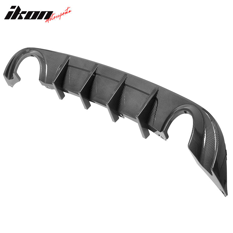 Rear Diffuser Splitter for 2015-2024 Dodge Charger Base SXT  PP