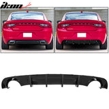 Rear Diffuser Splitter for 2015-2024 Dodge Charger Base SXT  PP