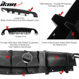 2015-2024 Dodge Charger SRT Rear Diffuser PP