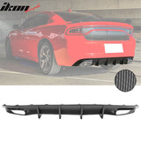 2015-2024 Dodge Charger V2 Style Rear Diffuser Bumper Lip PP