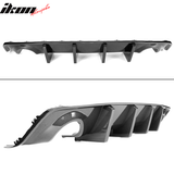 Rear Bumper Diffuser for 2020-2024 Dodge Charger Widebody IKON Style P