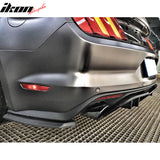 Fits 15-17 Mustang Premium Rear Bumper & R Spec 3 Pc Rear Diffuser