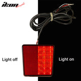 2018-2024 Infiniti Q50 LED Brake Light Rear Bumper Diffuser Lip PP