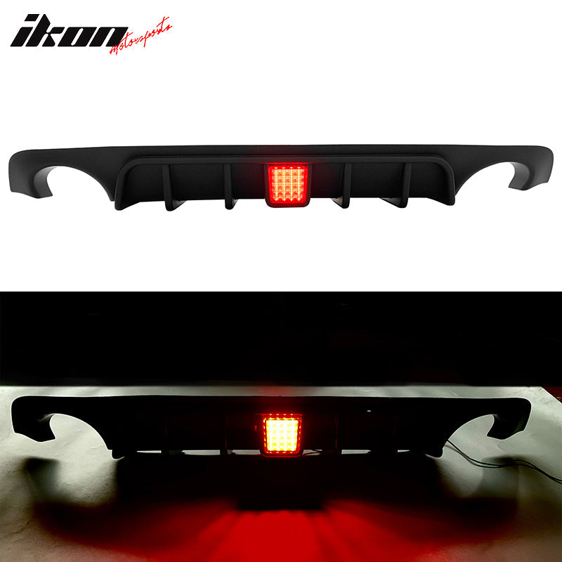 2018-2024 Infiniti Q50 LED Brake Light Rear Bumper Diffuser Lip PP