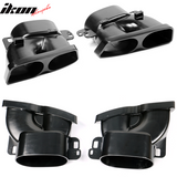 2015-2021 Benz C W205C63 C63S AMG B Style Rear Diffuser + Exhaust Tips