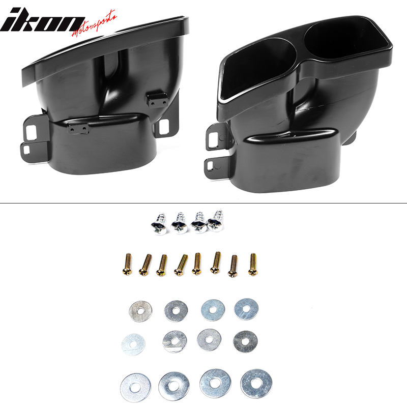 2015-2021 Benz C W205C63 C63S AMG B Style Rear Diffuser + Exhaust Tips