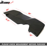 Universal Fitment VTX Style Unpainted Black Rear Bumper Diffuser FRP