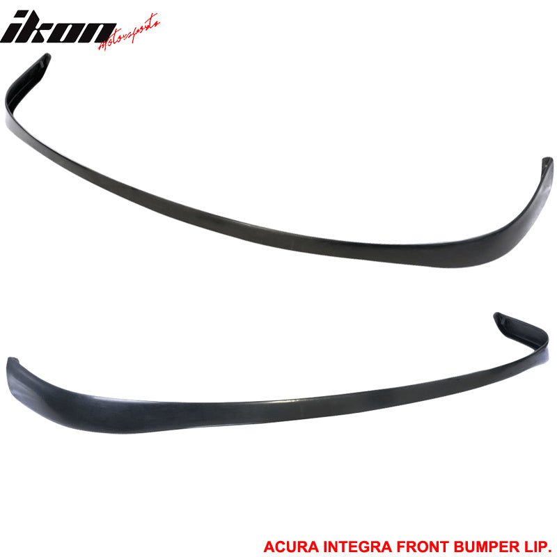 1994-1997 Acura Integra Sir VTEC Style Unpainted Front Bumper Lip PU