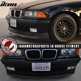 1992-1998 BMW E36 3-Series Unpainted Black Front Bumper Lip PU