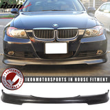 2005-2008 BMW E90 3-Series 4Dr C Style Front Bumper Lip Spoiler Sedan