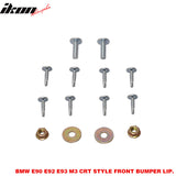 2008-2013 BMW M3 Only CRT Style Front Lip Spoiler Splitter PU