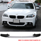 Fits 11-16 F10 Performance Front Lip 2T Titanium Silver Metallic #354