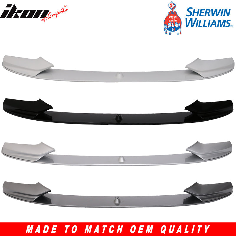 2011-2016Â BMW F10 5 Series P Style Painted Front Bumper Lip PP
