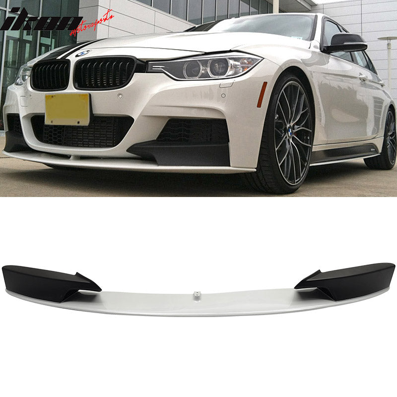 2012-2018 BMW F30 3-Series P Style M Tech M Sport Front Bumper Lip PP