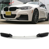2012-2018 BMW F30 3-Series P Style M Tech M Sport Front Bumper Lip PP