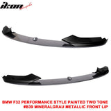 14-20 F32 F33 F36 4 Series Performance Front Bumper Lip 2 Tone