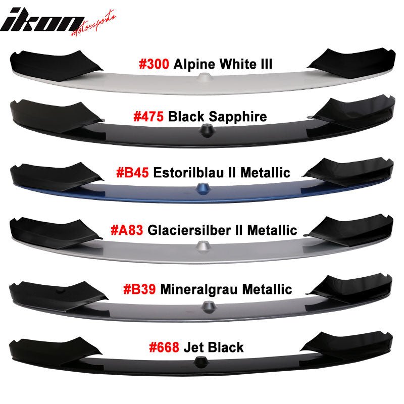 14-20 F32 F33 F36 4 Series Performance Front Bumper Lip 2 Tone