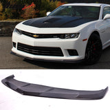 2014-2015 Chevrolet Camaro SS 1LE Style Front Bumper Lip Carbon Fiber